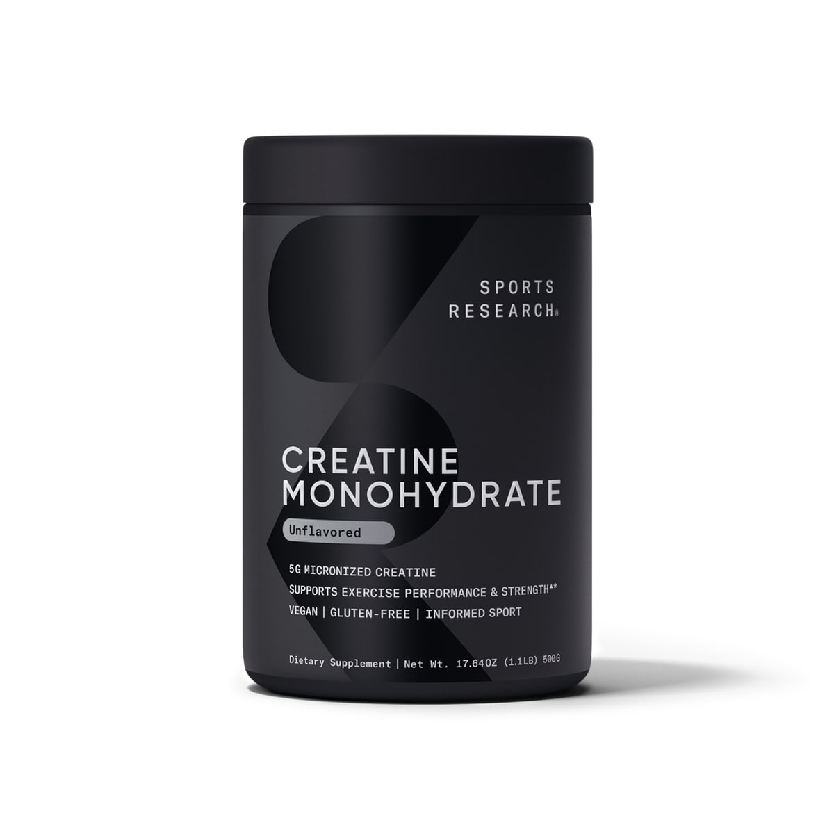 Sports Research Creatine Monohydrate, 17.64 oz