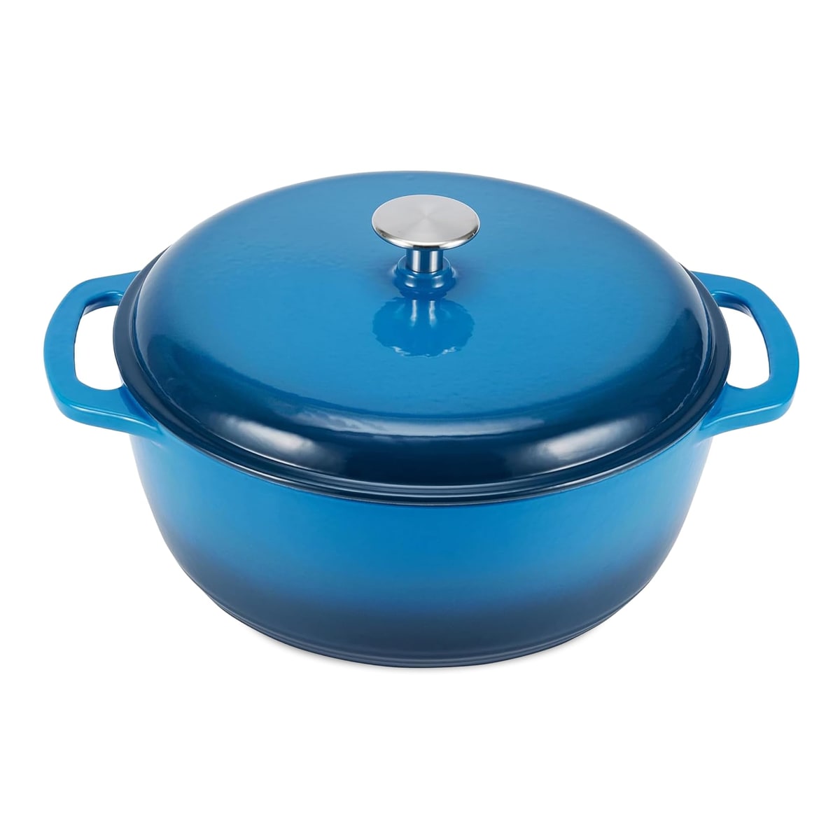 Amazon Basics Enameled Cast Iron Dutch Oven (6 Quart)