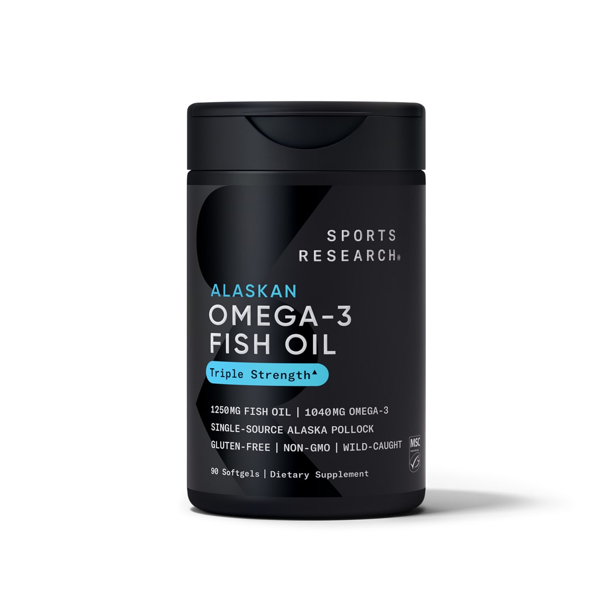 Sports Research Triple Strength Omega-3 Fish Oil