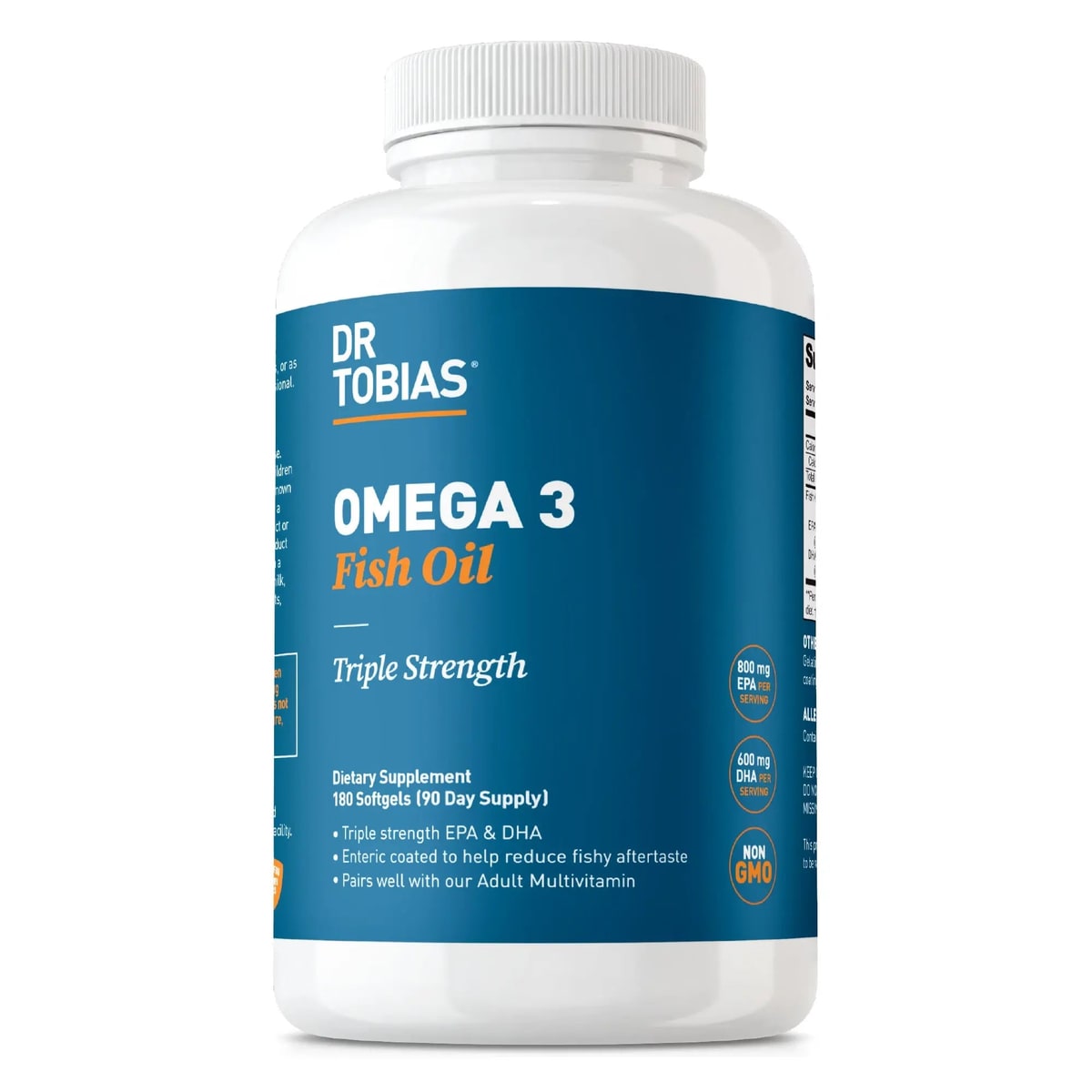 Dr. Tobias Triple Strength Omega-3 Fish Oil