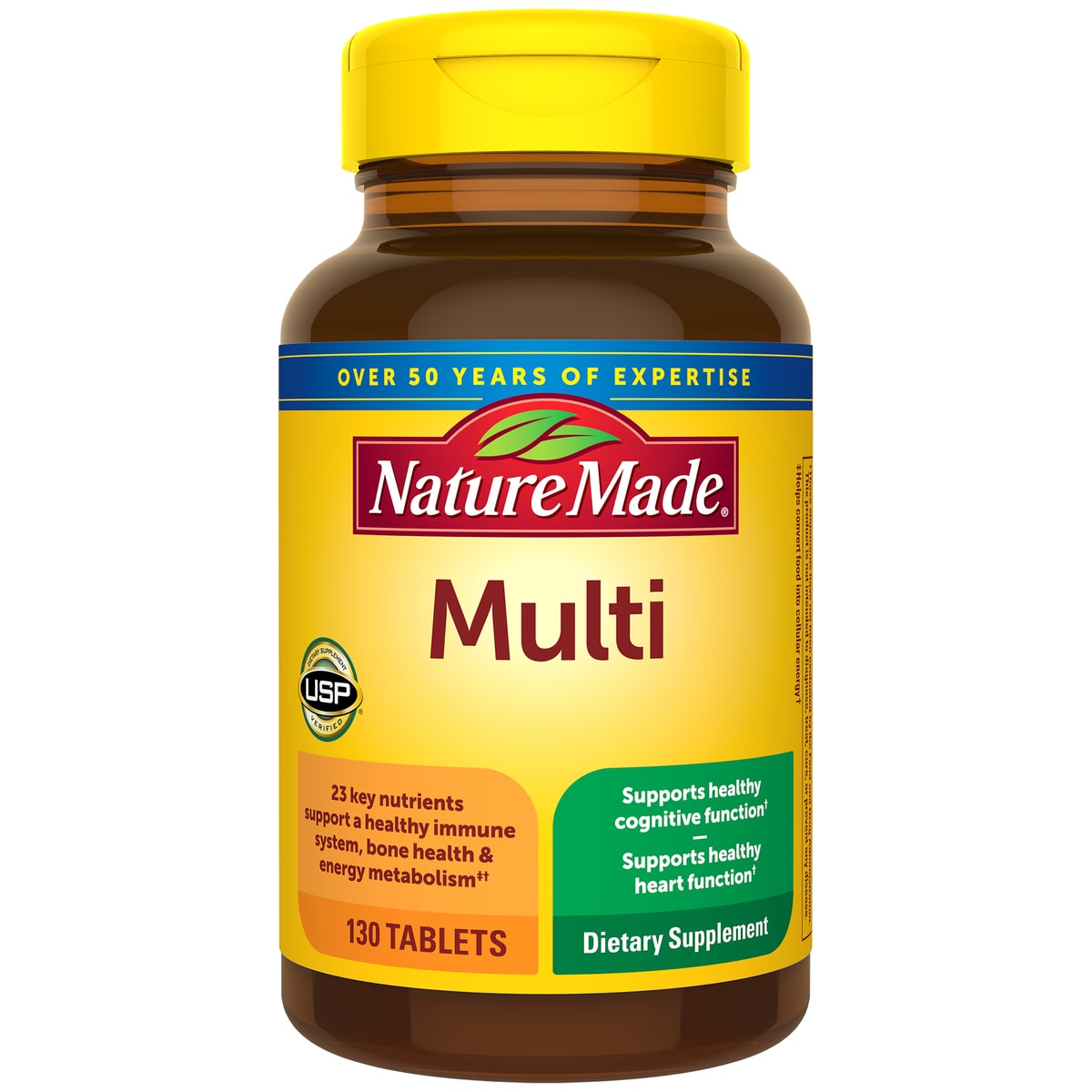 Nature Made Multivitamin with Iron Tablets