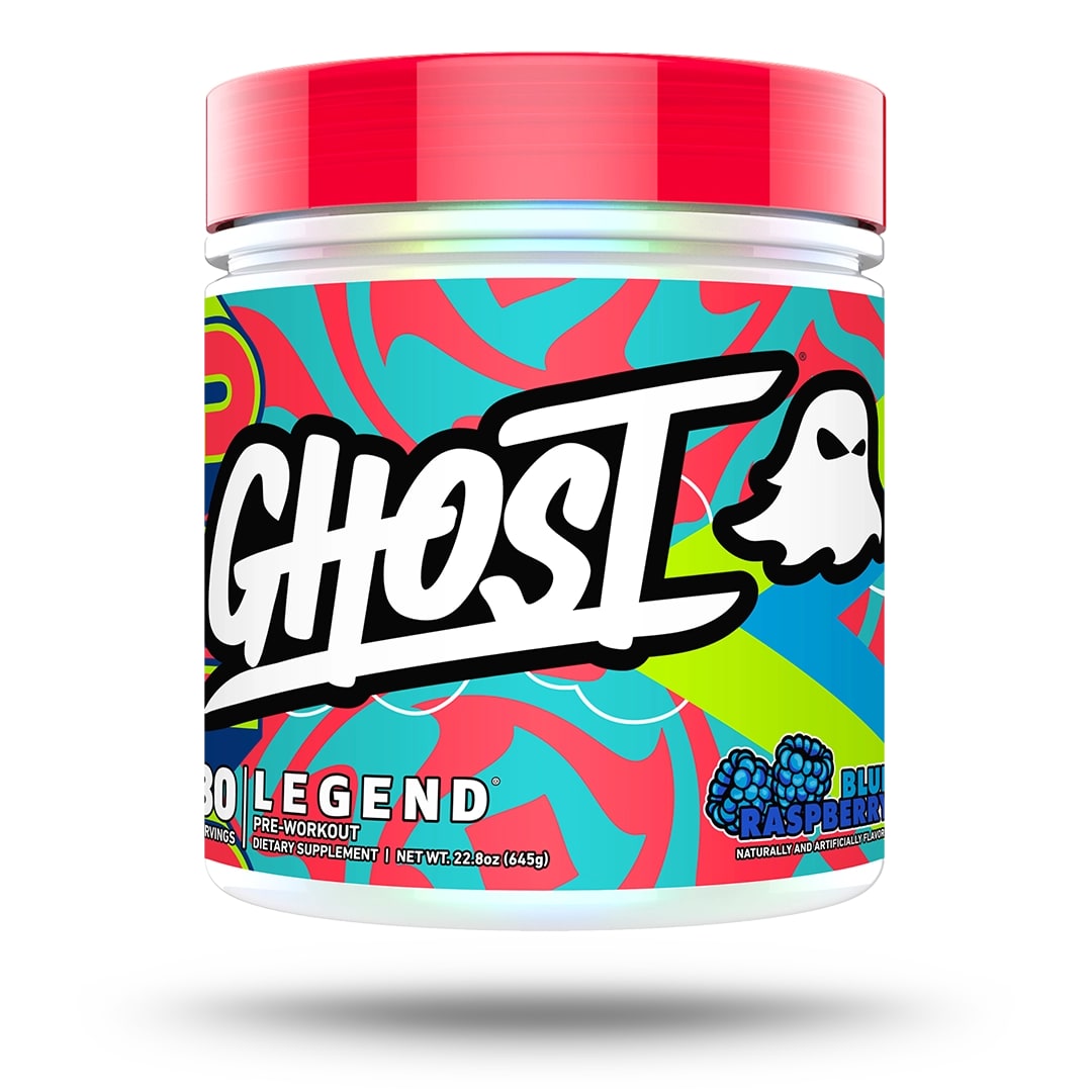 GHOST LEGEND V4 Pre-Workout, Blue Raspberry