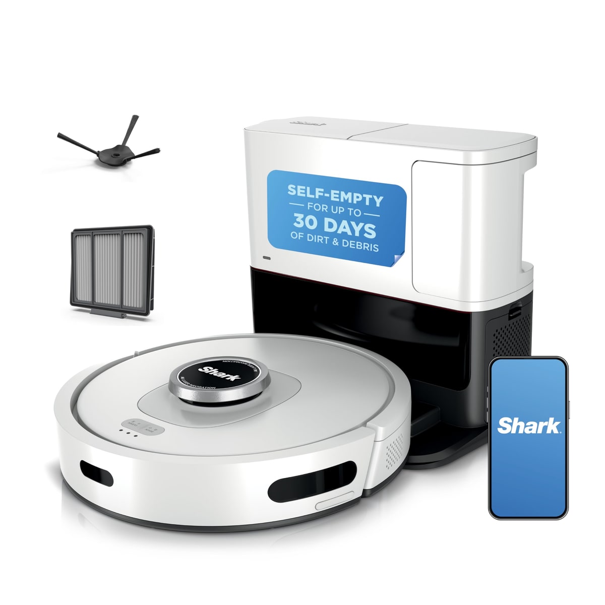 Shark AI Ultra AV2511AE Robot Vacuum with XL Bagless Self-Empty Base