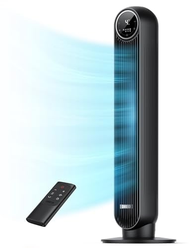 DREO Tower Fan DR-HTF007, 36 Inch with 90 Degree Oscillation
