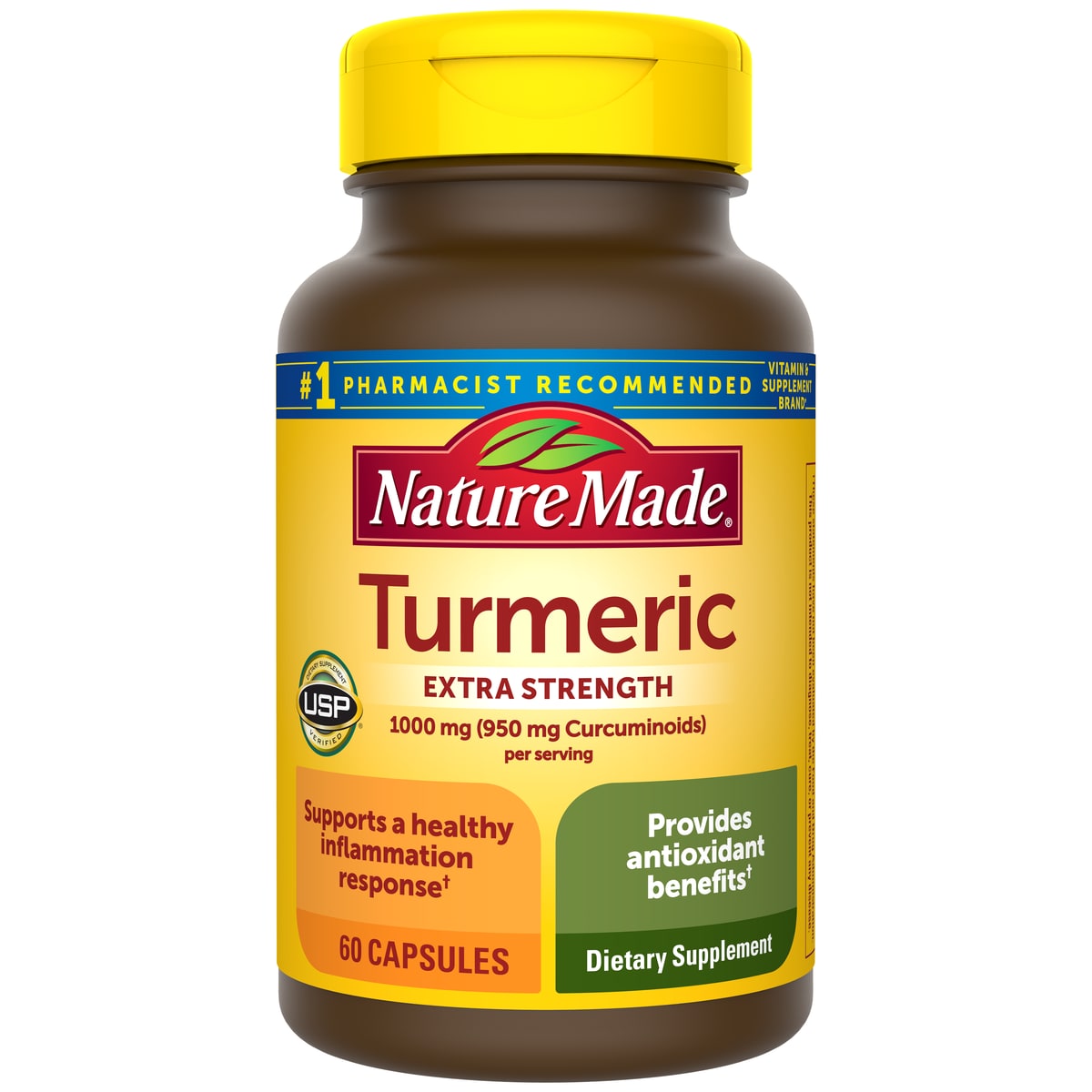 Nature Made Extra Strength Turmeric Curcumin with Black Pepper