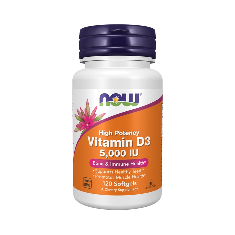 NOW Foods Vitamin D-3 5,000 IU